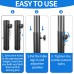 Folding Table Risers,Folding Table Leg Extenders,5-Levels Height Adjustable Risers for DIY & Back Pain Relief for Office,Dining,Standing Desk 4Pack Folding Table Risers,Folding Table Leg Extenders,5-Levels Height Adjustable Risers for DIY & Back Pain Relief for Office,Dining,Standing Desk 4Pack