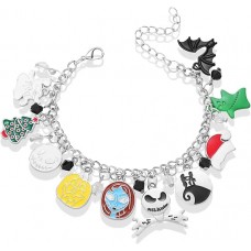 Christmas Bracelet Holiday Gift Jewelry for Women(Christmas Jingle Bells)