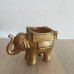 Lucky Golden Elephant Candle Holder Lucky Golden Elephant Candle Holder