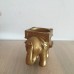 Lucky Golden Elephant Candle Holder Lucky Golden Elephant Candle Holder