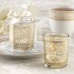 Golden Renaissance Glass Candle Holders