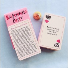 Bachelorette Party 'Dare To Do It' Activity Cards
