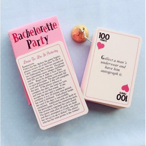 Bachelorette Party 'Dare To Do It' Activity Cards Bachelorette Party 'Dare To Do It' Activity Cards