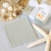 Shell and Starfish Frosted Glass Coasters Set Shell and Starfish Frosted Glass Coasters Set