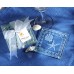 Shell and Starfish Frosted Glass Coasters Set Shell and Starfish Frosted Glass Coasters Set