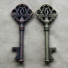 Antique European Key Bottle Openers