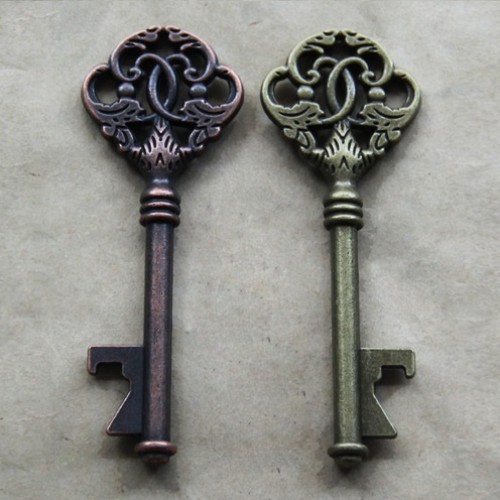 Antique European Key Bottle Openers 	  Antique European Key Bottle Openers