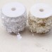 Artificial Pearl and Flower Garland Artificial Pearl and Flower Garland