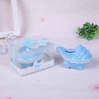 Baby Stroller Design Piggy Bank (Pink, Blue)