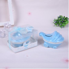 Baby Stroller Design Piggy Bank (Pink, Blue)