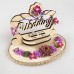 Custom name Rustic wood ring pillow Custom name Rustic wood ring pillow