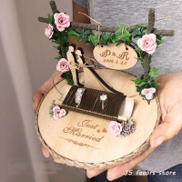 Personalized Forest Ring Pillow 