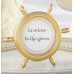 Gold Rudder Plate Place Card Holders  Gold Rudder Plate Place Card Holders