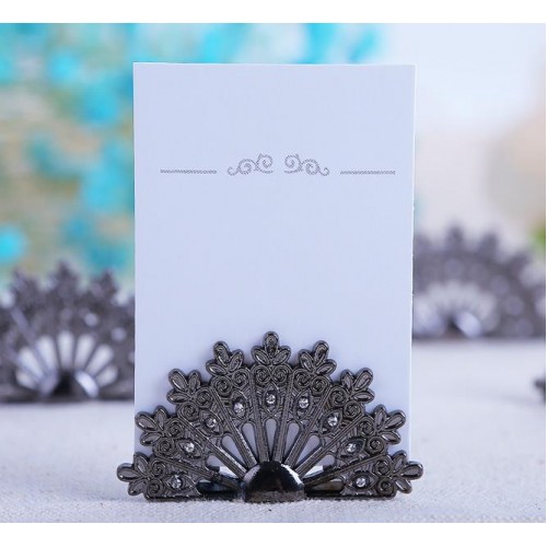 Peacock Place Card Holders Peacock Place Card Holders