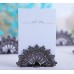 Peacock Place Card Holders Peacock Place Card Holders