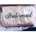 Personalized Champagne Pink Bridesmaid Stain Robes Personalized Champagne Pink Bridesmaid Stain Robes