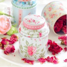 Portable Round Vintage Tin Favors Gifts Boxes