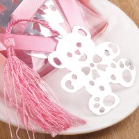 Teddy Beer Bookmark (Pink,Blue)