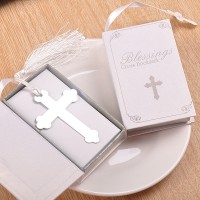 The Cross Bookmark In White Boxes