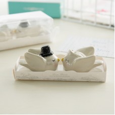 Ceramic Angel Salt & Pepper Shakers