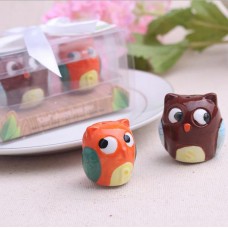 Ceramic Owl Salt & Pepper Shakers