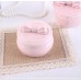 Ceramic Round Favor Boxes (Pink,White) Ceramic Round Favor Boxes (Pink,White)