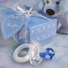 Crystal Pacifier Keepsakes Favors