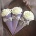 Purple Cone Shaped Candy Boxes Purple Cone Shaped Candy Boxes