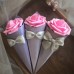 Purple Cone Shaped Candy Boxes Purple Cone Shaped Candy Boxes
