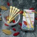 Golden Sakura Spoon & Fruit Fork Set Golden Sakura Spoon & Fruit Fork Set