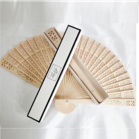 Personalized Wooden Hand Fans