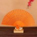 Personalized Sandalwood Hand Fans (Pink,Orange,Red,Purple,Black,Green)