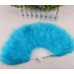 Elegant Soft Feather Hand Fans 