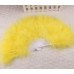 Elegant Soft Feather Hand Fans 