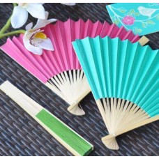 Personalized Blank Paper Hand Fans