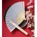 Blank Silk Hand Fans Blank Silk Hand Fans