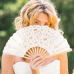 Antiqued Lace Hand Fans