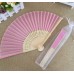 Personalized Silk Hand Fans With Organza Bag
