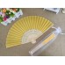 Personalized Silk Hand Fans With Organza Bag