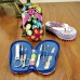 PU Case Flip Flop Pedicure Set PU Case Flip Flop Pedicure Set