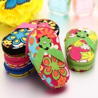 PU Case Flip Flop Pedicure Set