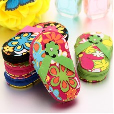 PU Case Flip Flop Pedicure Set