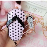Pink Polka Dot Flip Flop Pedicure Set
