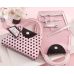Pink Polka Dot Handbag Pedicure Set Pink Polka Dot Handbag Pedicure Set
