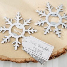Silver Snowflake Bottle Opener