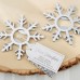 Silver Snowflake Bottle Opener Silver Snowflake Bottle Opener