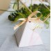 Elegant Triangle Pyramid Red Raper Candies Boxes   Elegant Triangle Pyramid Red Raper Candies Boxes
