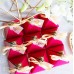 Elegant Triangle Pyramid Red Raper Candies Boxes   Elegant Triangle Pyramid Red Raper Candies Boxes