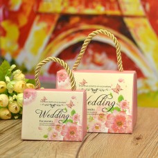 Paper Handbag Chocolate Favors Boxes