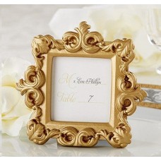 Gold Baroque Design Place Card Frame Holder
